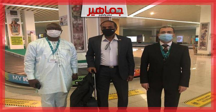 إستقبال السفير المصرى لمنتخب مصر فى توجو