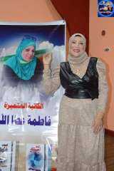 الكاتبة أمل عثمان ترصد بالصور ..ليلة تألقت فيها الروائية فاطمة عطاالله ببورسعيد