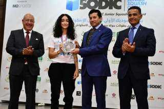 المنتخب السعودي والوفود الأجنبية يزينوا بطولة سوديك المفتوحة للاسكواش