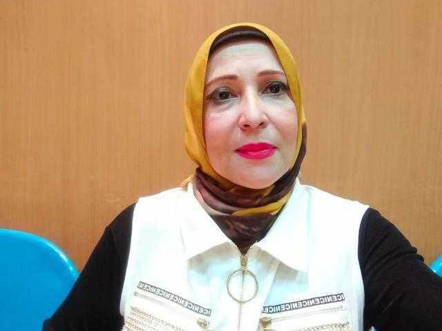 الراقية أمل عثمان فى رحاب قصر ثقافة بورسعيد