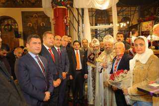 نواب البرلمان وقيادات مستقبل وطن مصر الجديدة يزورون الكنائس