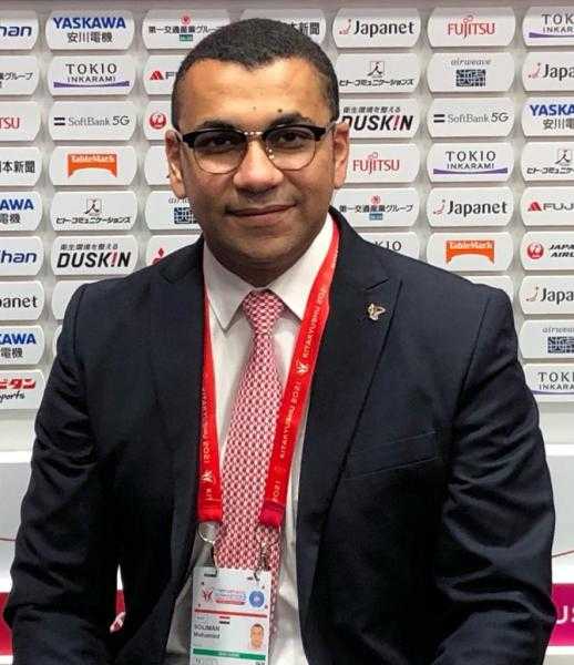 دولي الجمباز يعلن تصدر محمد علي قائمة افضل حكام العالم