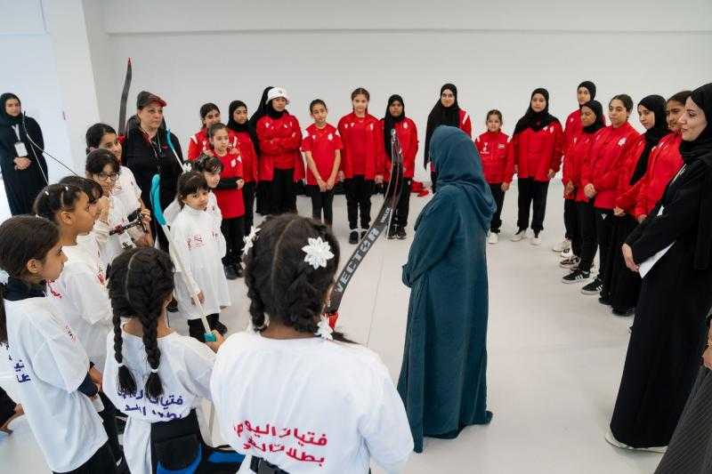 جواهر القاسمي تفتتح المركز الأولمبي لرياضة المرأة
