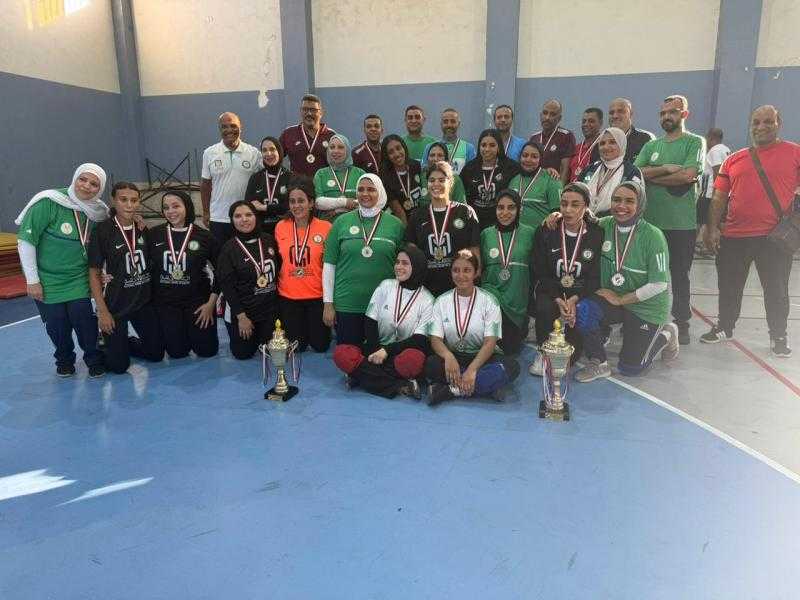 برعاية رئيس الوزراء.. الأبطال يتألقون في ختام المصارعة والطائرة ببطولة الشركات ببورسعيد