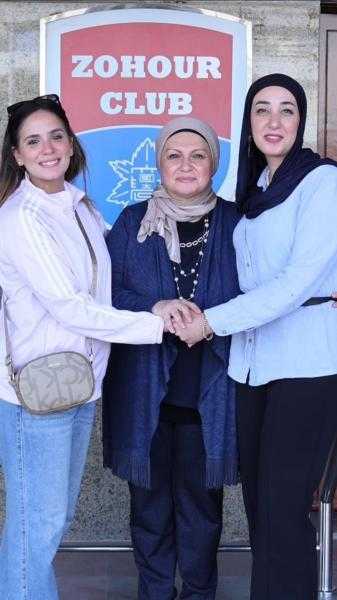 سيدات صاحبات سيرة طويلة في العمل العام علي قائمة أبناء الزهور برئاسة المستشار محمد الدمرداش