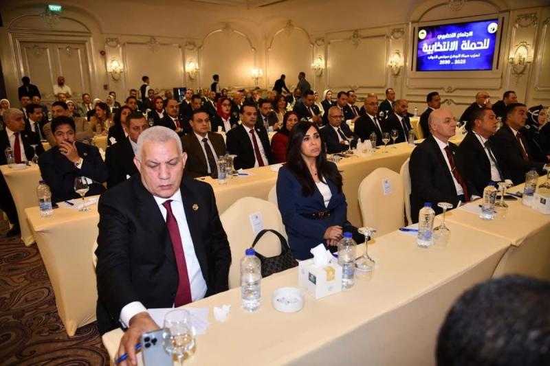 محمد يحيى كليب مرشح أبو النمرس والحوامدية يشارك في مؤتمر حماة الوطن لمجلس النواب