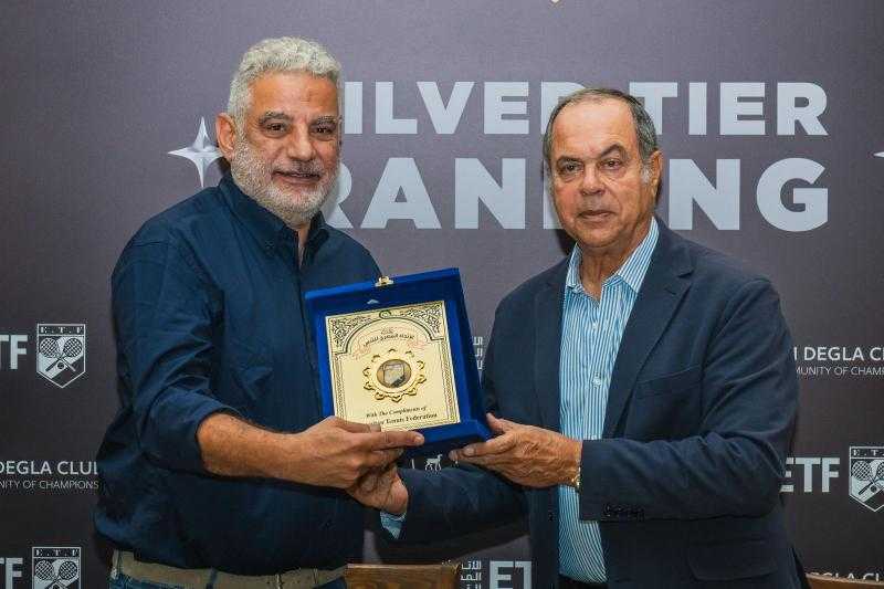 وادي دجلة تحصل على التصنيف الفضي في تقييم الاتحاد المصري للتنس