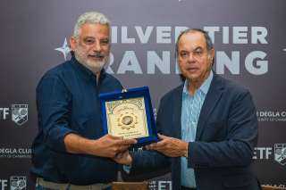 وادي دجلة تحصل على التصنيف الفضي في تقييم الاتحاد المصري للتنس