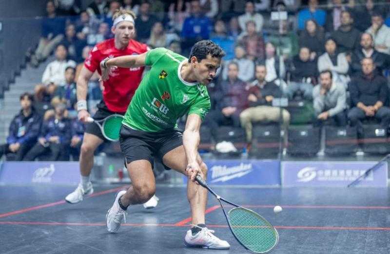نجم وادى دجلة يوسف ابراهيم يتأهل إلى نصف نهائي بطولة ميلووكي هونغ كونغ للإسكواش 2025