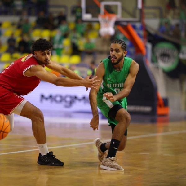 الأهلى والإتحاد فى السلة رجال