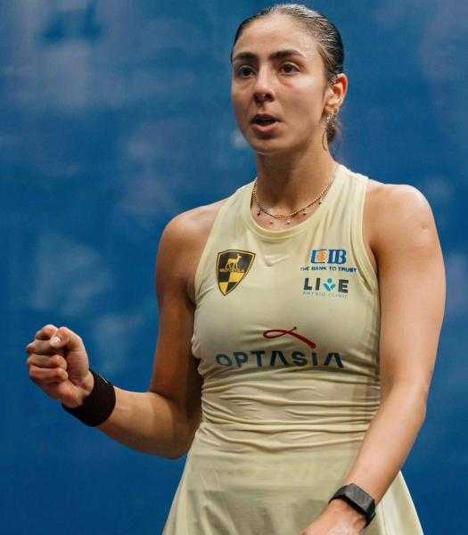 نجمة وادى دجلة هانيا الحمامى تتأهل إلى نهائي بطوله سبروت للأبطال 2026