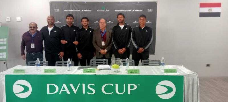 فراعنة التنس ضد بولندا غدا فى مواجهة التأهيل للمجموعة العالمية الاولى لكأس ديفيز
