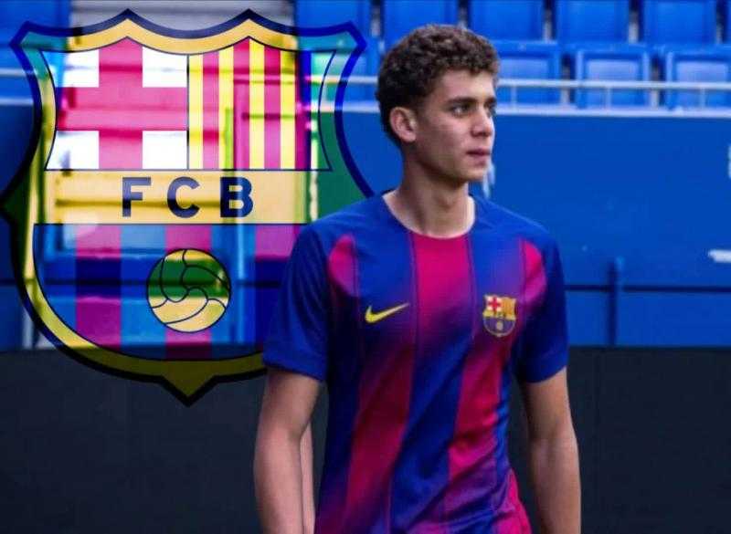 برشلونة يستدعى حمزة عبدالكريم من منتخب مصر