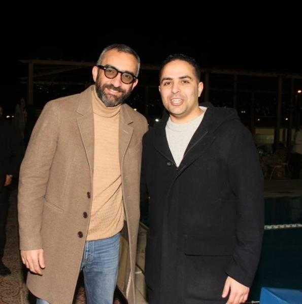 تيجانا وعبد العاطي والعاصي وجون ادوارد في حفل فطار مركز التنمية الشبابية بزايد