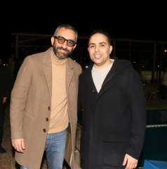 تيجانا وعبد العاطي والعاصي وجون ادوارد في حفل فطار مركز التنمية الشبابية بزايد