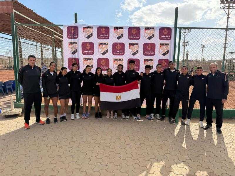 5 مصريين فى المربع الذهبى لبطولة افريقيا لناشئي وناشئات التنس..نجاح الاتحاد فى تحدى الامطار الغزيرة