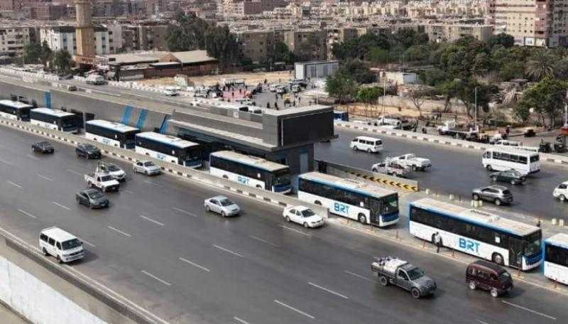 BRT بديل الخط الخامس للمترو على الطريق الدائري