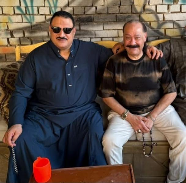 الإعلامي عبدالمنعم فودة والحاج حسن المعصراوى