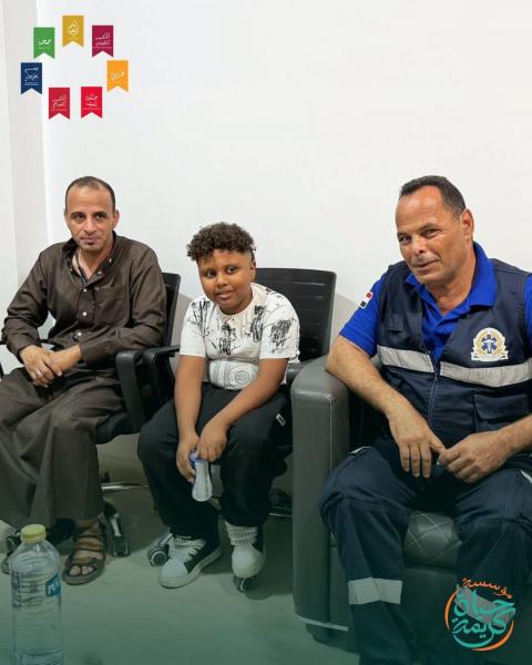 «حياة كريمة» تكرم الطفل محمد وأبطال الإسعاف لإنقاذ حياة والده