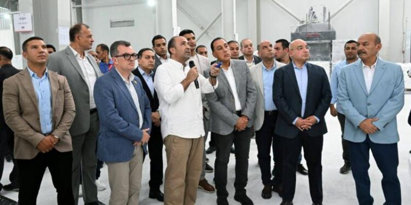 رئيس الوزراء يفتتح مصنع وايت ستون إيجيبت للتعدين