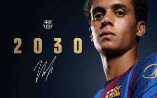 برشلونة يجدد عقد حمزة عبد الكريم حتى 2030