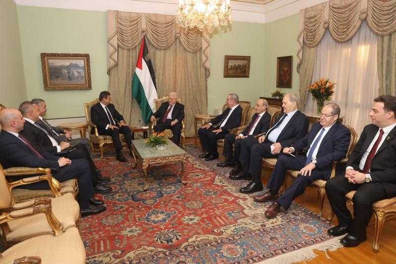 الرئيس الفلسطيني يستقبل مدير المخابرات العامة المصرية للبحث مستجدات القضية الفلسطينية