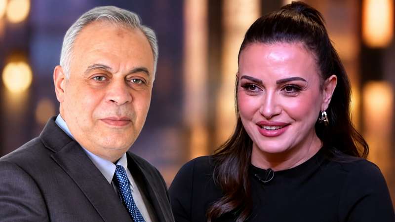 الفنانه ريهام عبد الغفور ودكتور أشرف ذكي