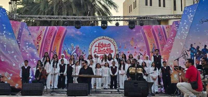 إبداعات أطفال غزة تزين دار الأوبرا المصرية