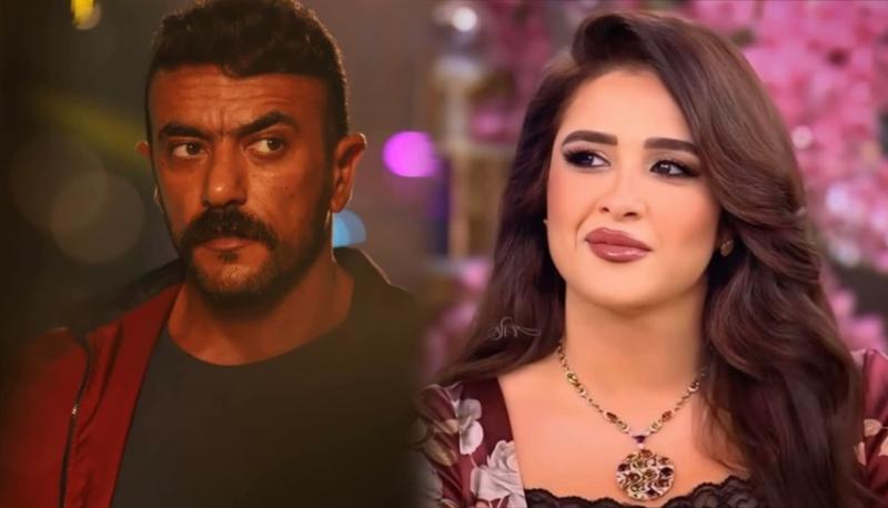 الفنانة ياسمين عبد العزيز والفنان أحمد العوضي