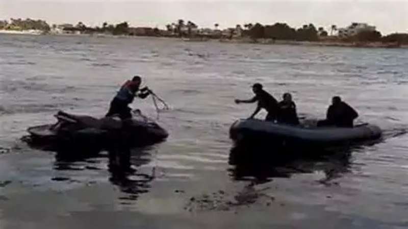 جثة فتاة في نهر النيل