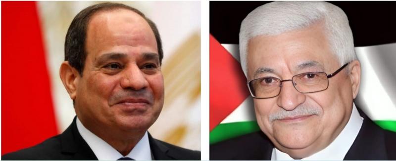 الرئيس السيسي والرئيس محمود عباس