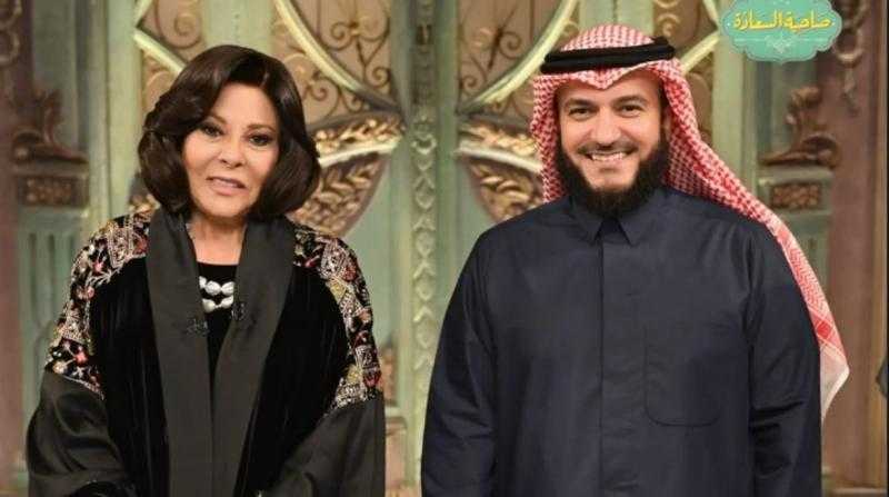 صوت القرآن في ضيافة صاحبة السعادة.. موعد ظهور مشاري العفاسي مع إسعاد يونس