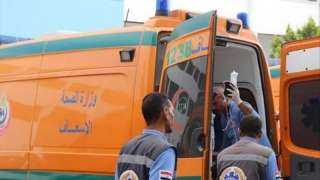 كانوا رايحين يزوروا أقاربهم.. إصابة 12 شخصًا في انقلاب تروسيكل داخل بئر ري بقنا