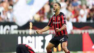 موقف محمد عبد المنعم من مباراة ليون ونيس في الدوري الفرنسي
