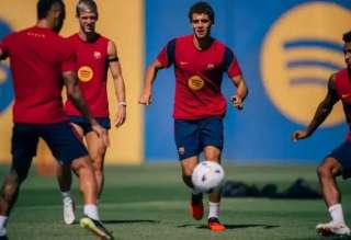 موقف حمزة عبد الكريم من مباراة برشلونة وباريس بدوري أبطال أوروبا