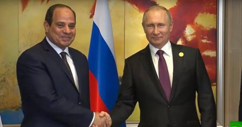 الرئيس السيسي ونظيره الروسي