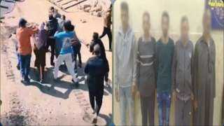 بسبب رصف الطريق أمام منزلهم.. ضبط 5 أشخاص اعتدوا على موظف بالشرقية