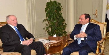 السيسي يستقبل مدير وكالة المخابرات المركزية الأمريكية