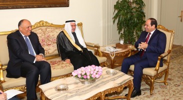 السيسي ومدني وشكري