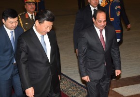 السيسي والرئيس الصيني