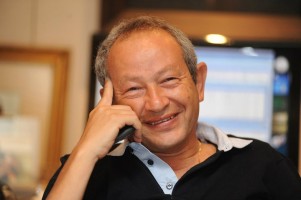  رجل الأعمال نجيب ساويرس رئيس حزب المصريين الأحرار