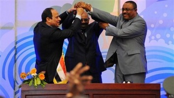قادة مصر والسودان وإثيوبيا