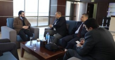 الوفد المصري يلتقي وزير الثقافة الفلسطيني