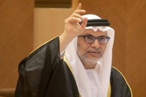 أنور قرقاش وزير الدولة الإماراتى للشؤون الخارجية 