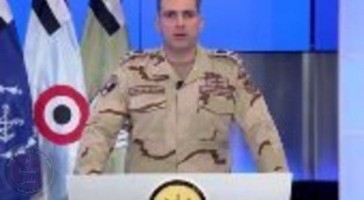 العقيد تامر الرفاعى المتحدث العسكرى