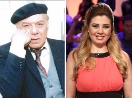 الراحل فريد شوقى وابنته رانيا