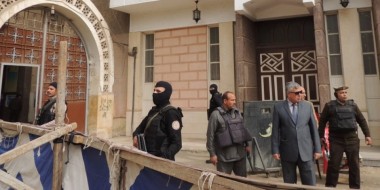 مدير أمن المنوفية يتفقد تأمين الكنائس