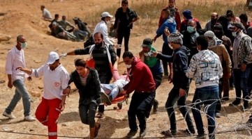 مصابين جمعة حرق العلم الإسرائيلى