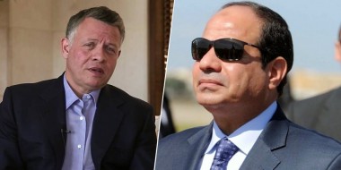  عبد الفتاح السيسي والملك عبد الله بن الحسين