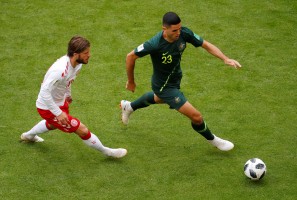 World Cup - Group C - Denmark vs Australia